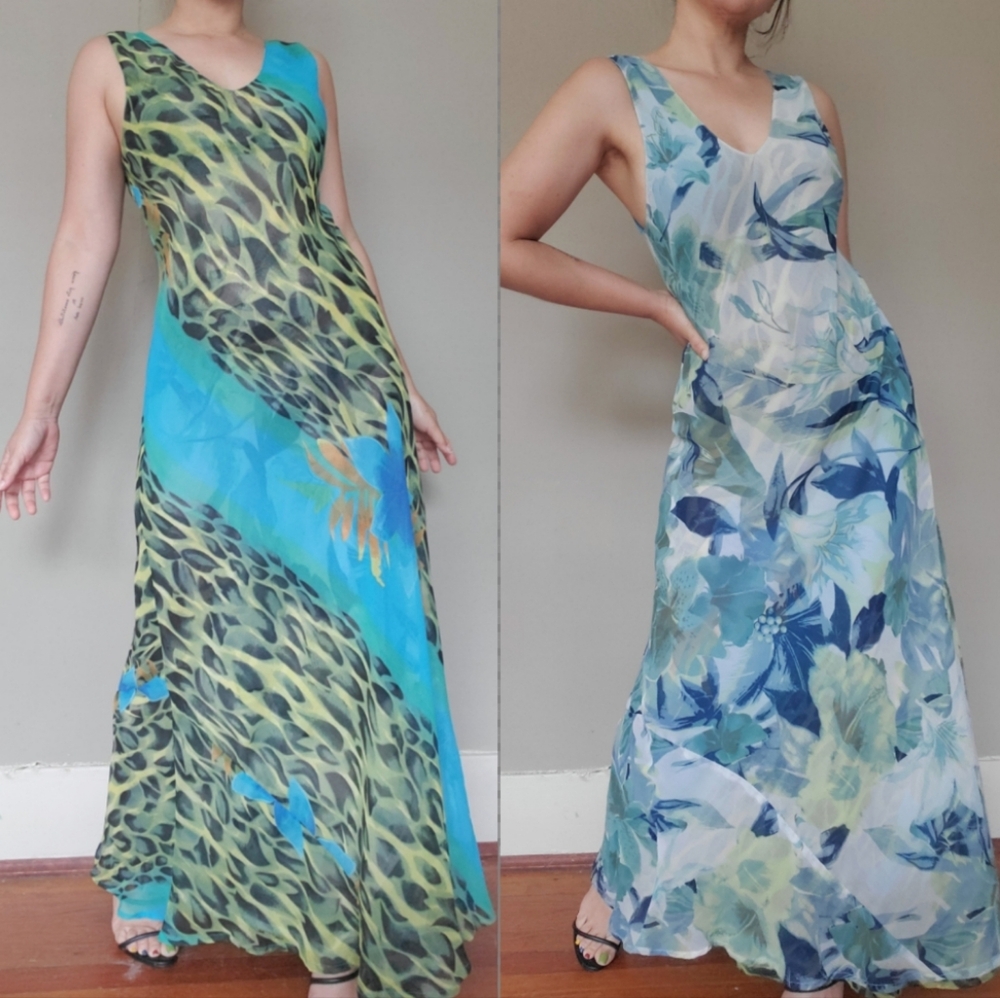 Vintage Reversible Sun Dress